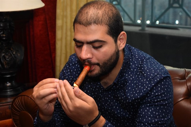 Smoky night at the Candles Lounge - Hilton Beirut Metropolitan Palace